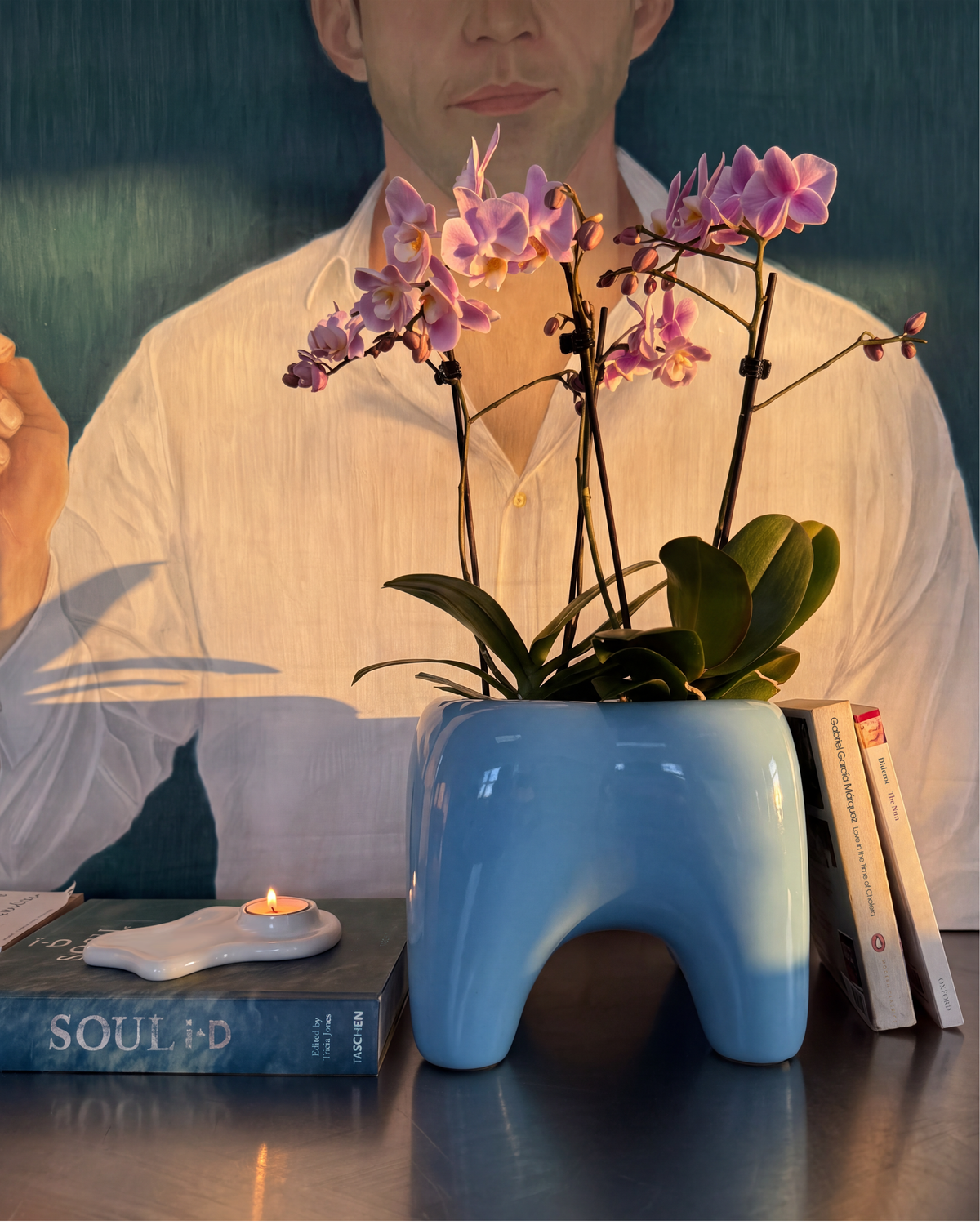 Buddy Planter, Sky Blue