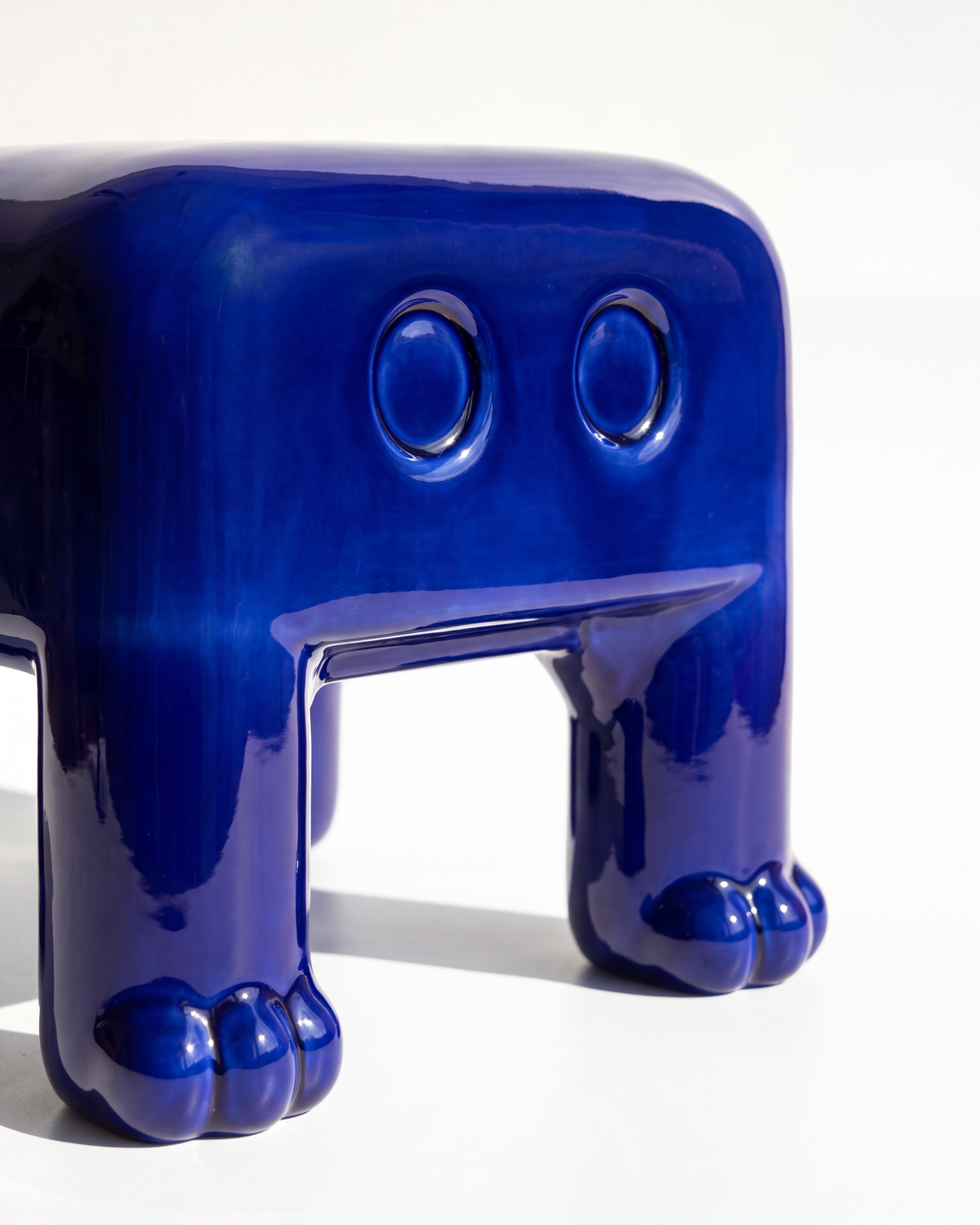 Beistelltisch Atlas, Cobalt Blue